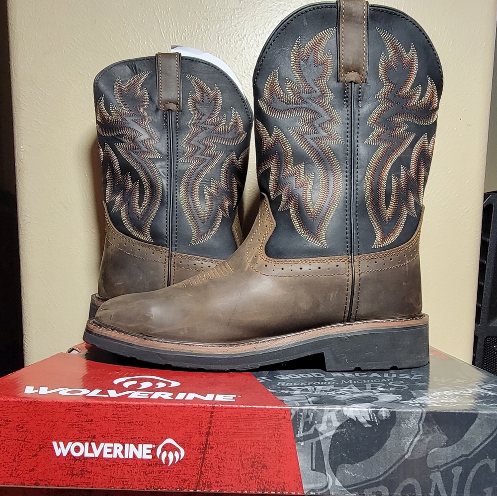 Men Rancher Steel-toe boots